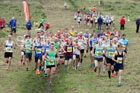 Senior mens Start Fitness North Eastern Harriers League, Wrekenton, Gateshead. Photo:  David T. Hewitson/Sports for All Pics